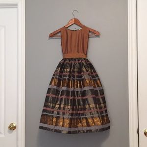 Vintage Girls Formal Gown